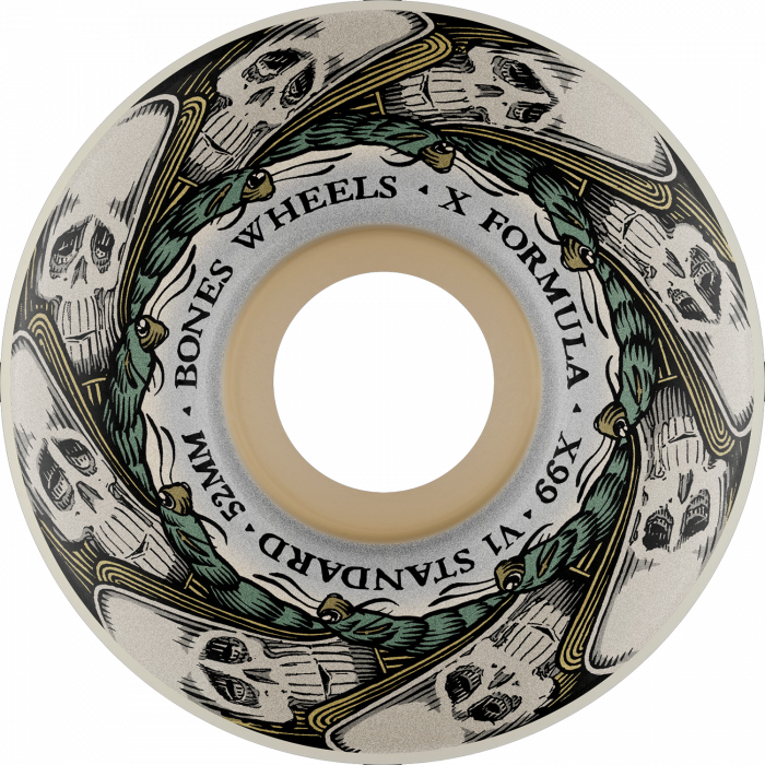 Bones XF X99 V1 STD 52MM 99A Butterfly Effect Wheels