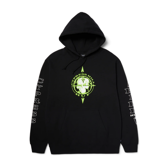 HUF x Cypress Hill Blunted Compass Pullover Hoodie