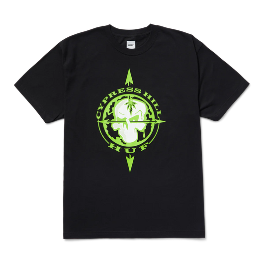 HUF x Cypress Hill Blunted Compass T-Shirt