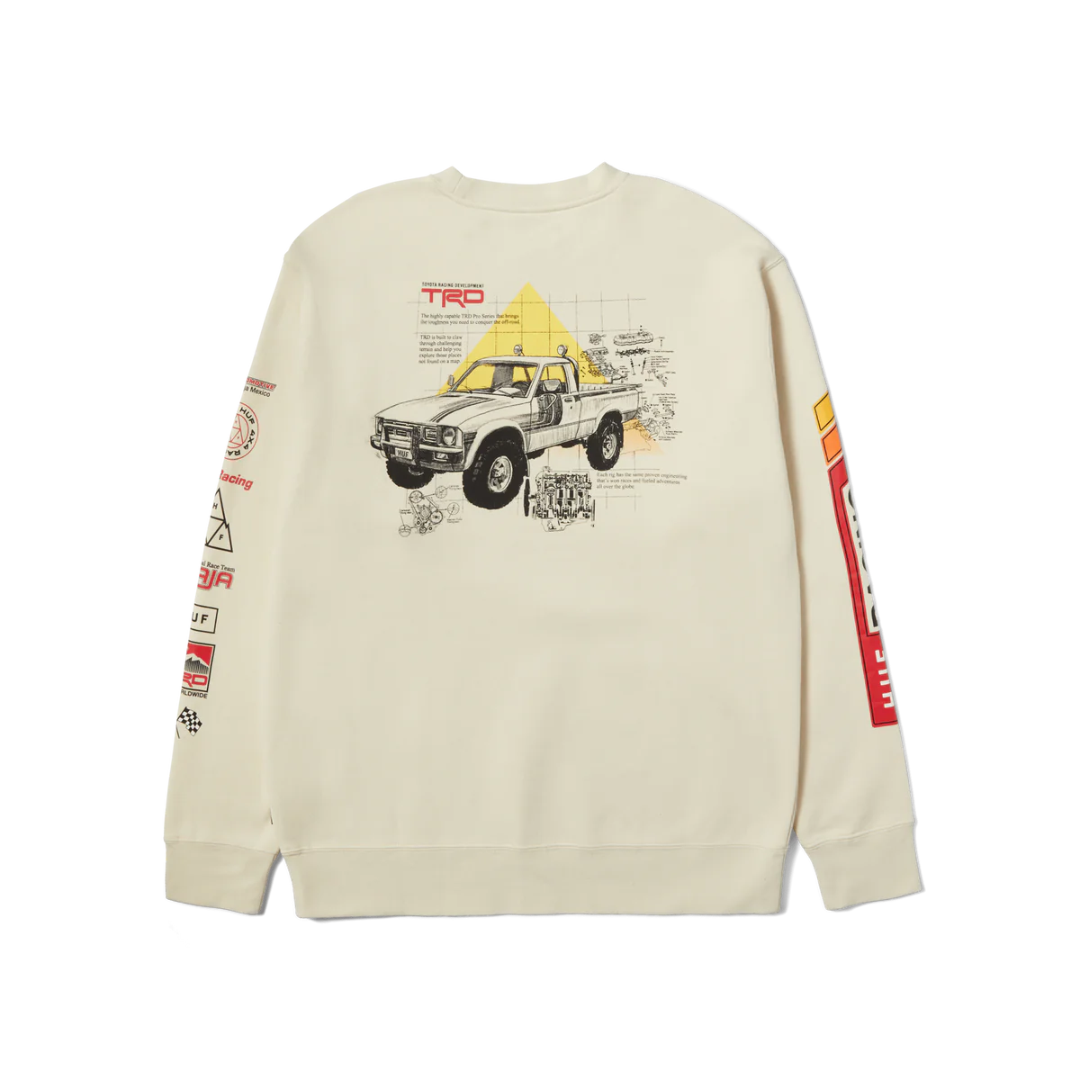 HUF x Toyota Concept Crewneck Fleece