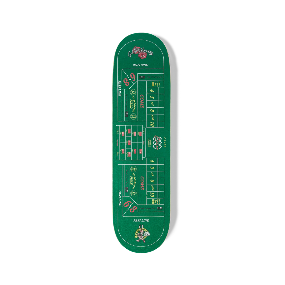HUF x Freddie Gibbs Craps Skate Deck