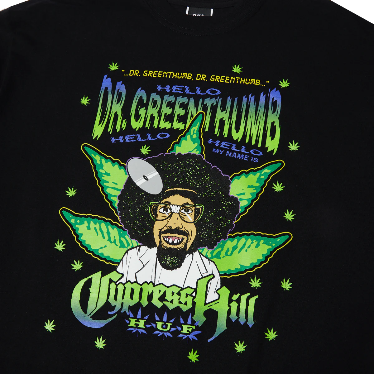 HUF x Cypress Hill Dr Greenthumb T-Shirt