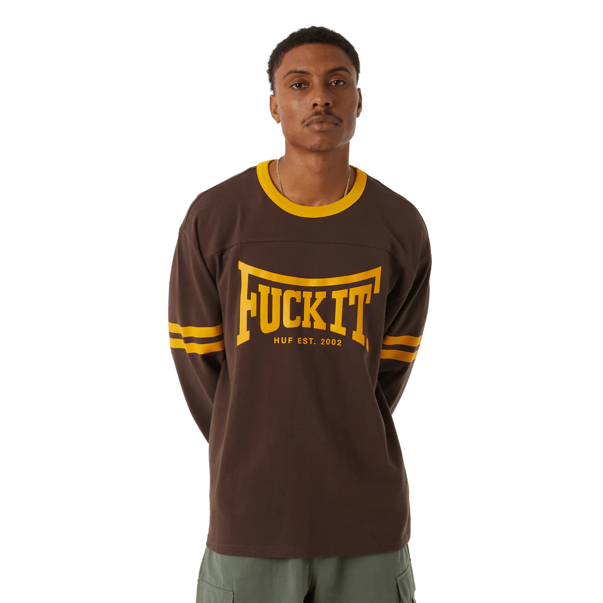 HUF Exeter Long Sleeve Football Shirt