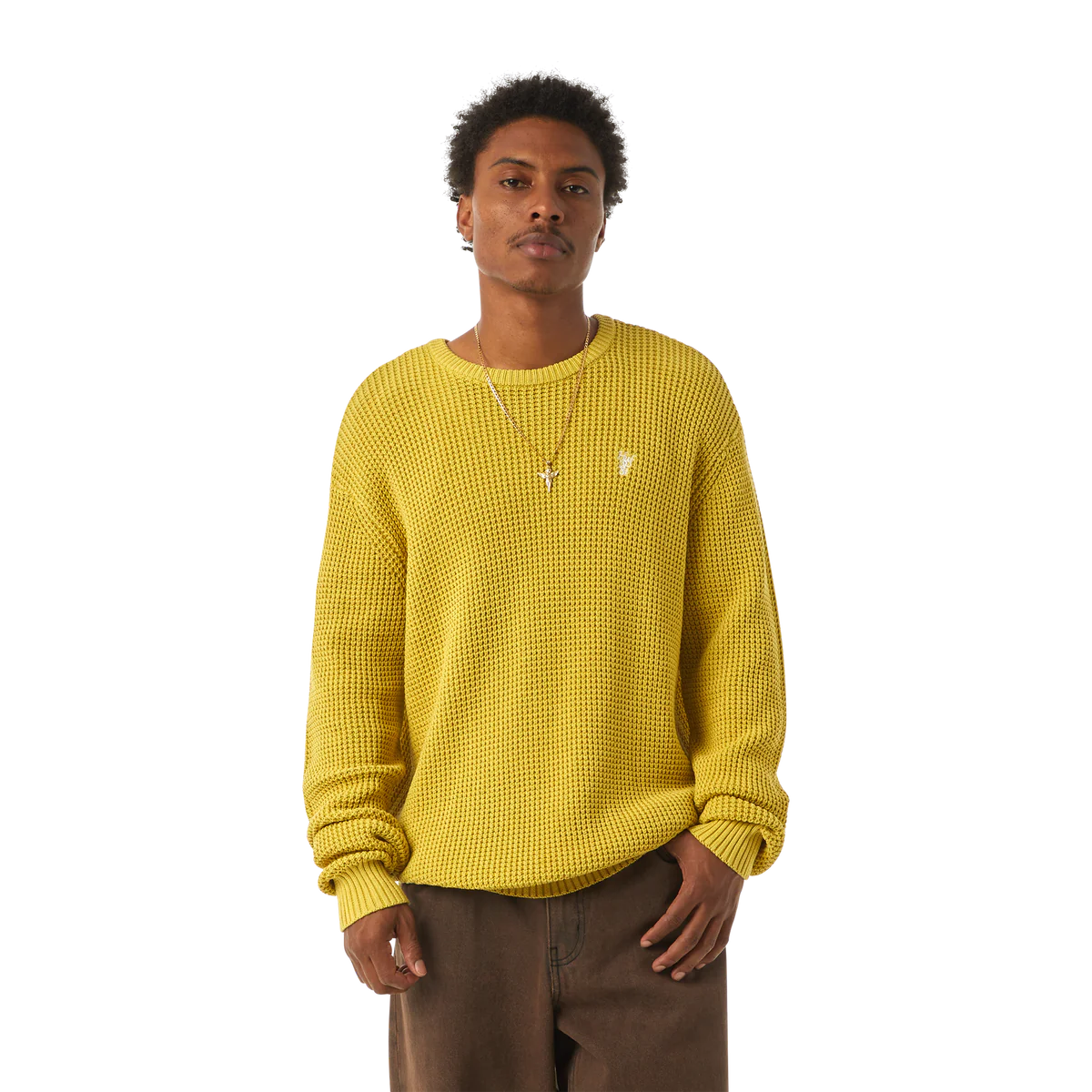 HUF Filmore Waffle Knit Sweater