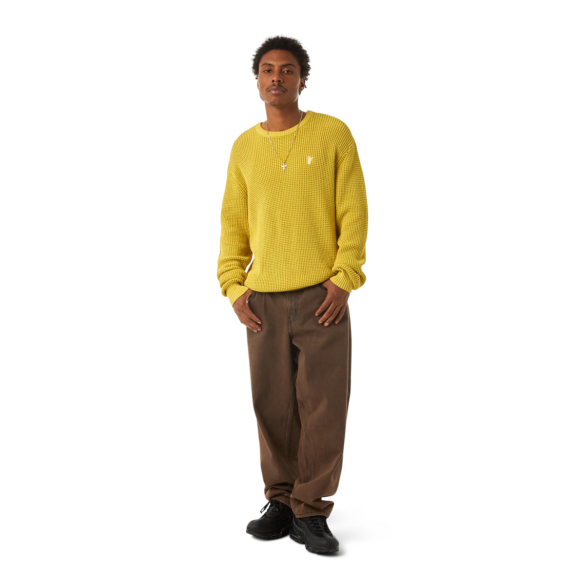 HUF Filmore Waffle Knit Sweater