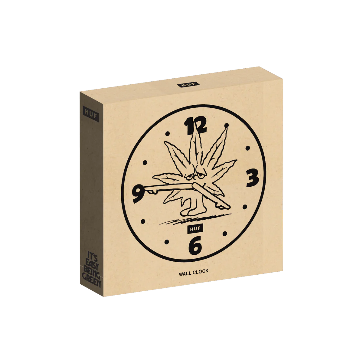 HUF Green Buddy Wall Clock