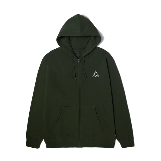 HUF Set Triple Triangle Full Zip Hoodie
