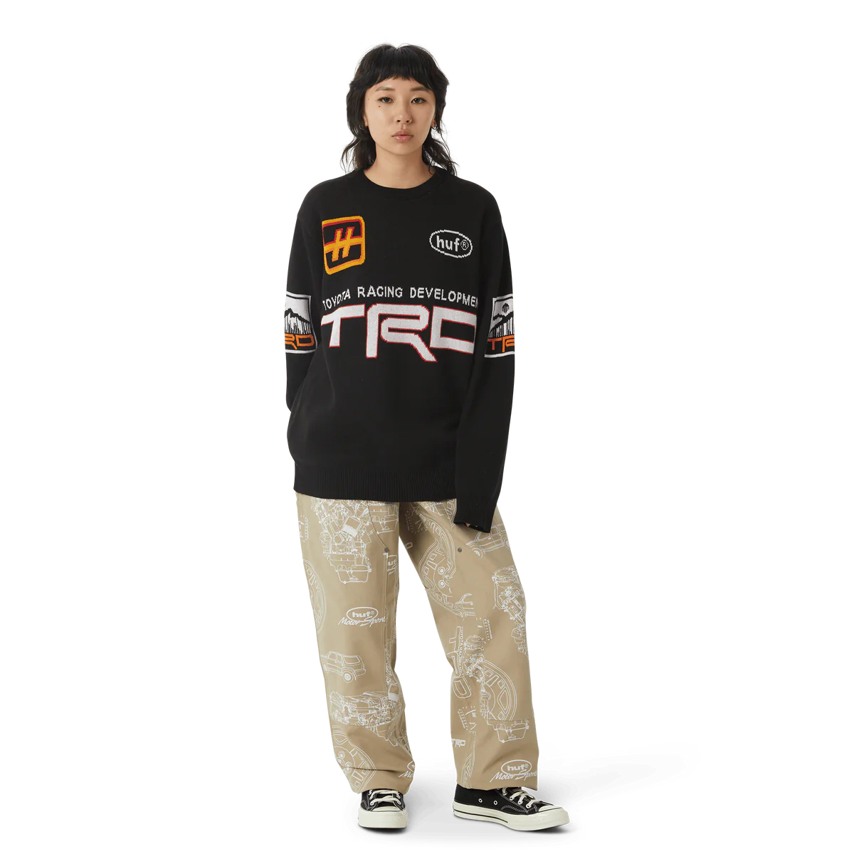 HUF x Toyota TRD Racing Sweater