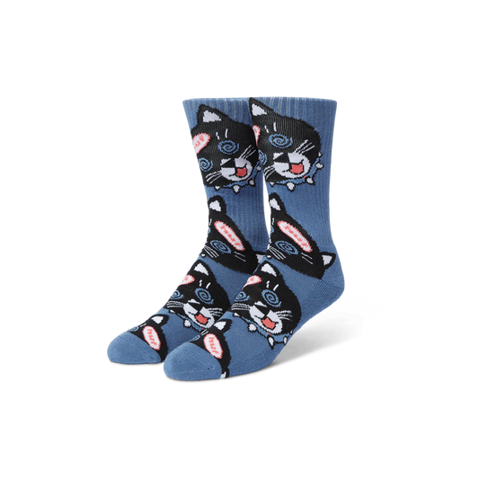 HUF Hypno Cat Crew Sock