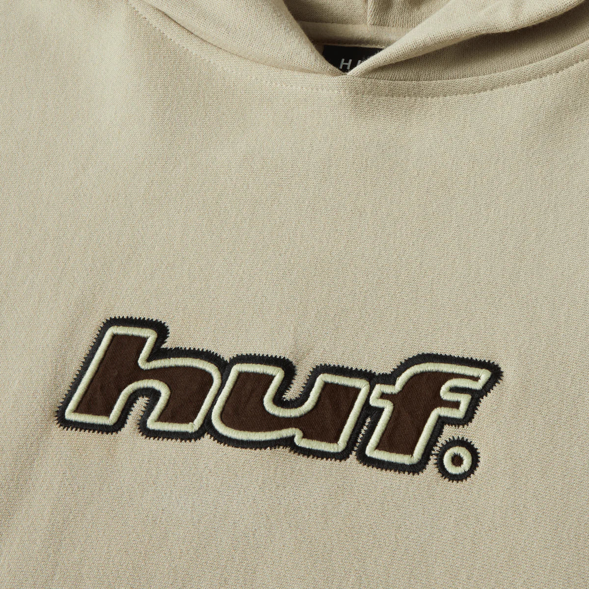 HUF Logo Applique Hooded Fleece