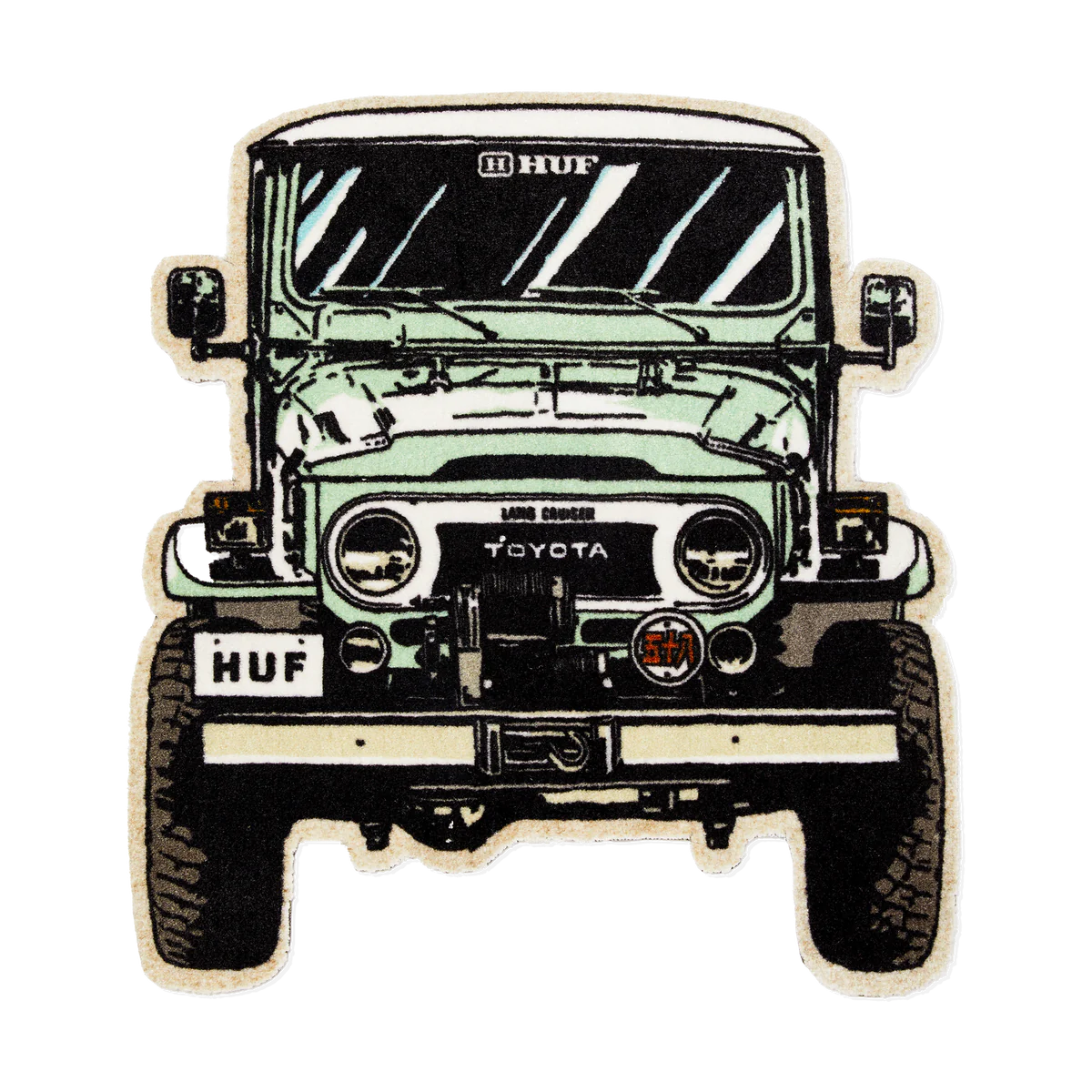 HUF x Toyota Sixties Rug