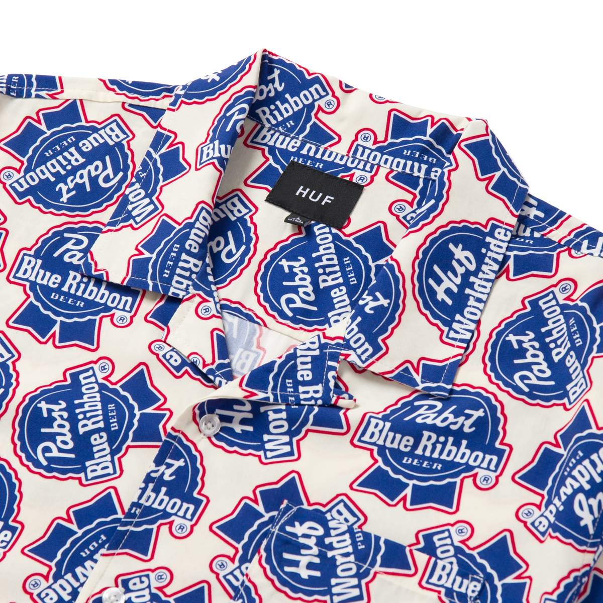 HUF X PBR RAYON S/S SHIRT | www.putranaga.co.id