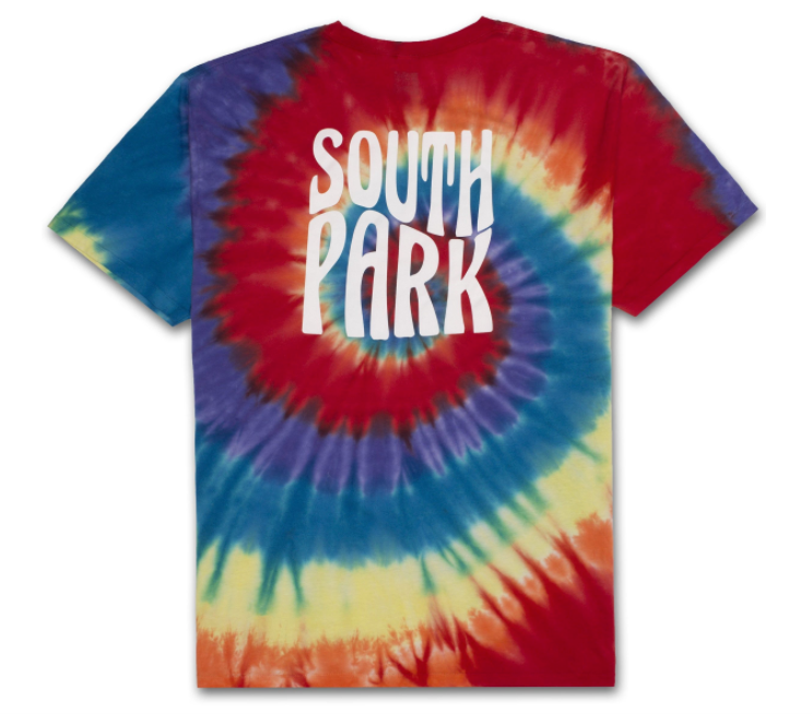 HUF x South Park Trippy Tie Dye Tee
