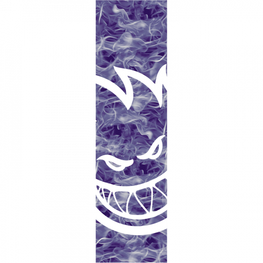 Spitfire 9x33 Big Head Smoke Purple/Clear Grip