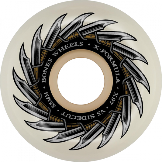 Bones XF X97 V5 Sidecut 53MM 97A Knife Fight Wheels