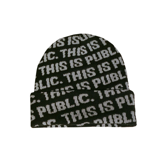 Public This Is Public Beanie