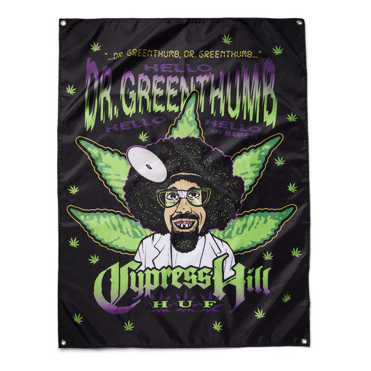 HUF x Dr Greenthumb Banner