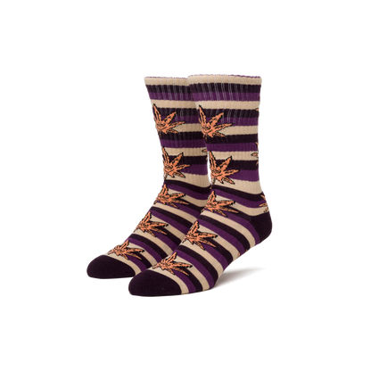 HUF Green Buddy Stripe Sock