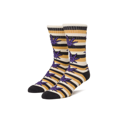 HUF Green Buddy Stripe Sock