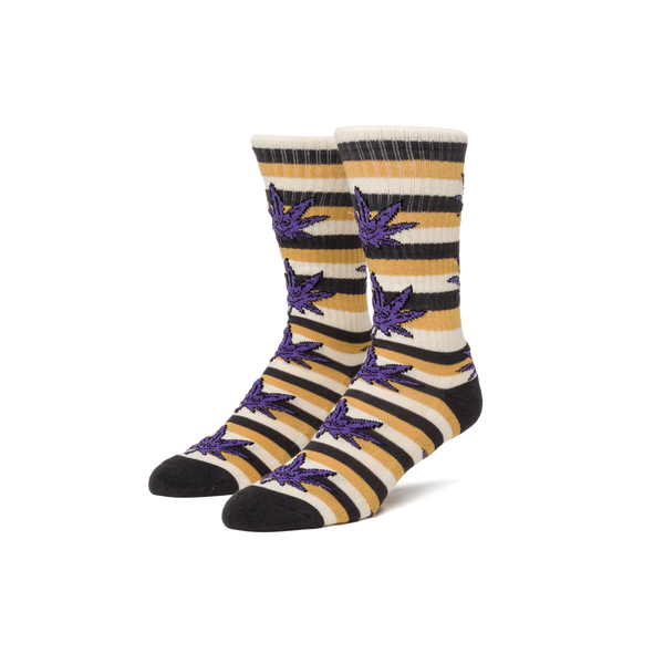 HUF Green Buddy Stripe Sock
