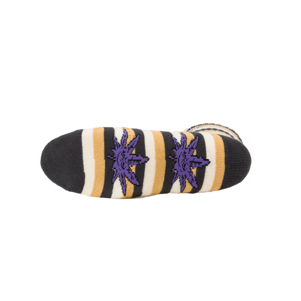 HUF Green Buddy Stripe Sock