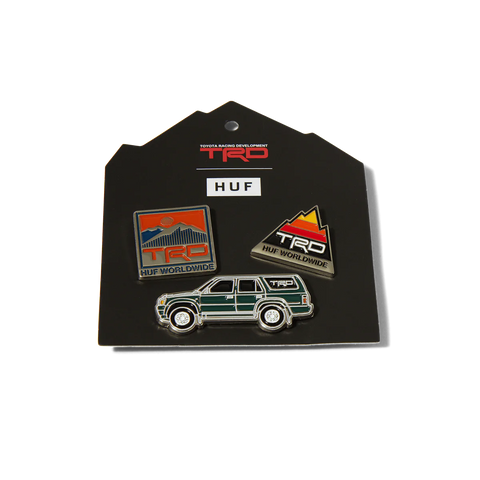 HUF x Toyota TRD Pin Set