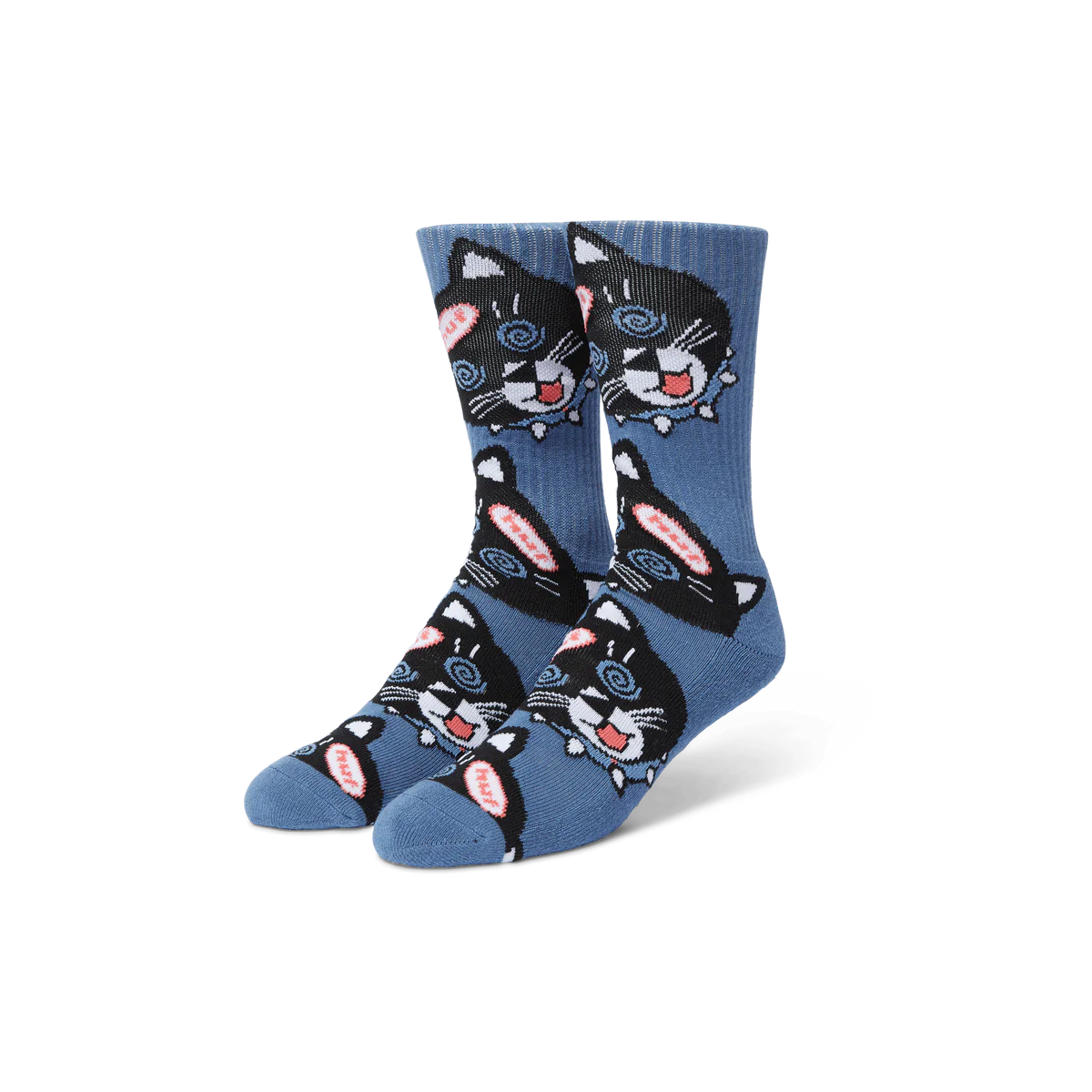 HUF Hypno Cat Crew Sock