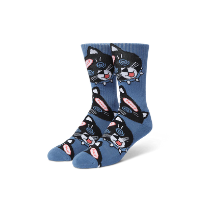 HUF Hypno Cat Crew Sock