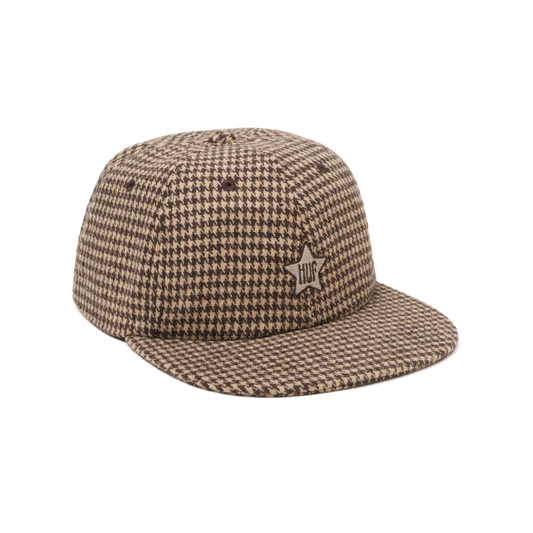 HUF One Star Houndstooth 6-Panel Hat