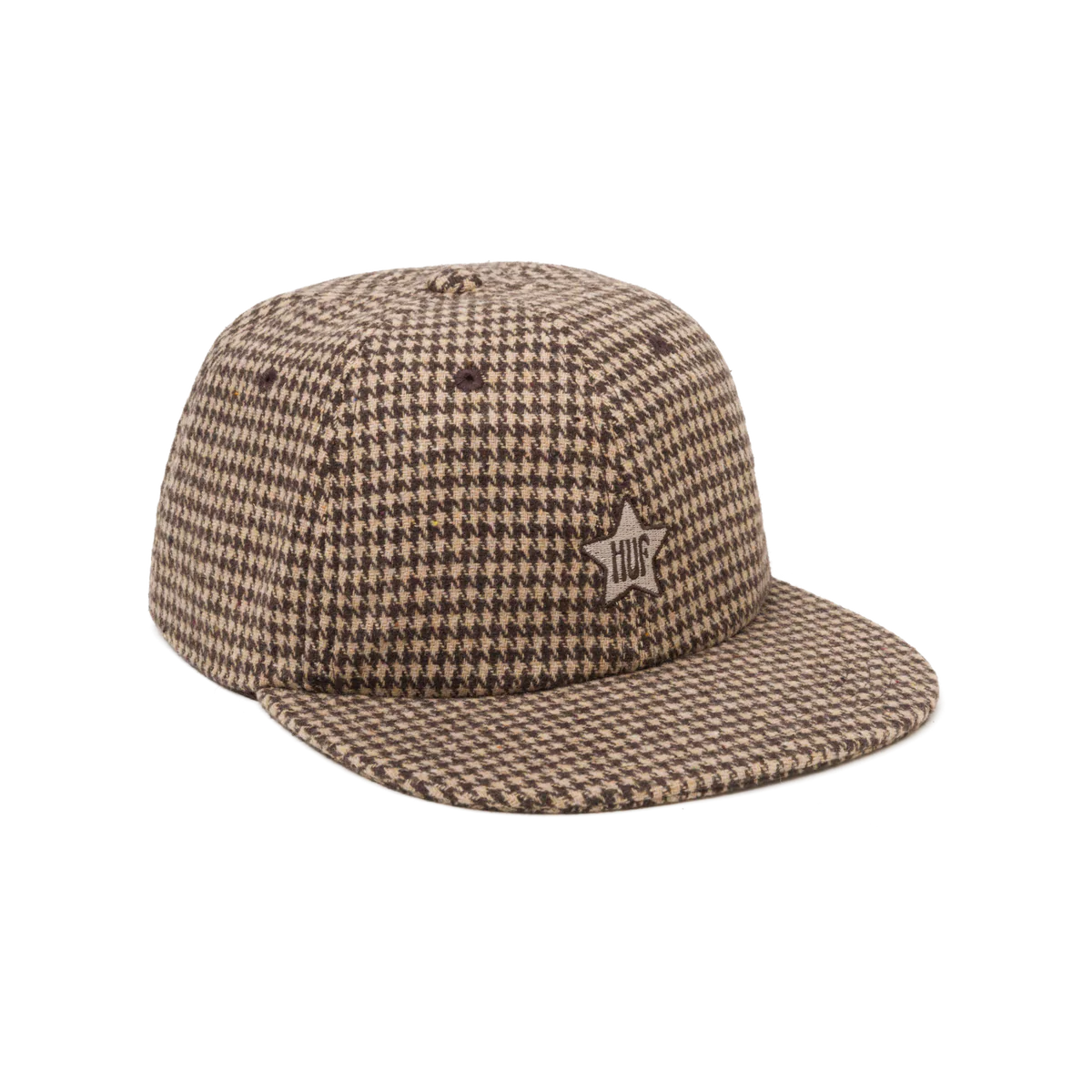 HUF One Star Houndstooth 6-Panel Hat