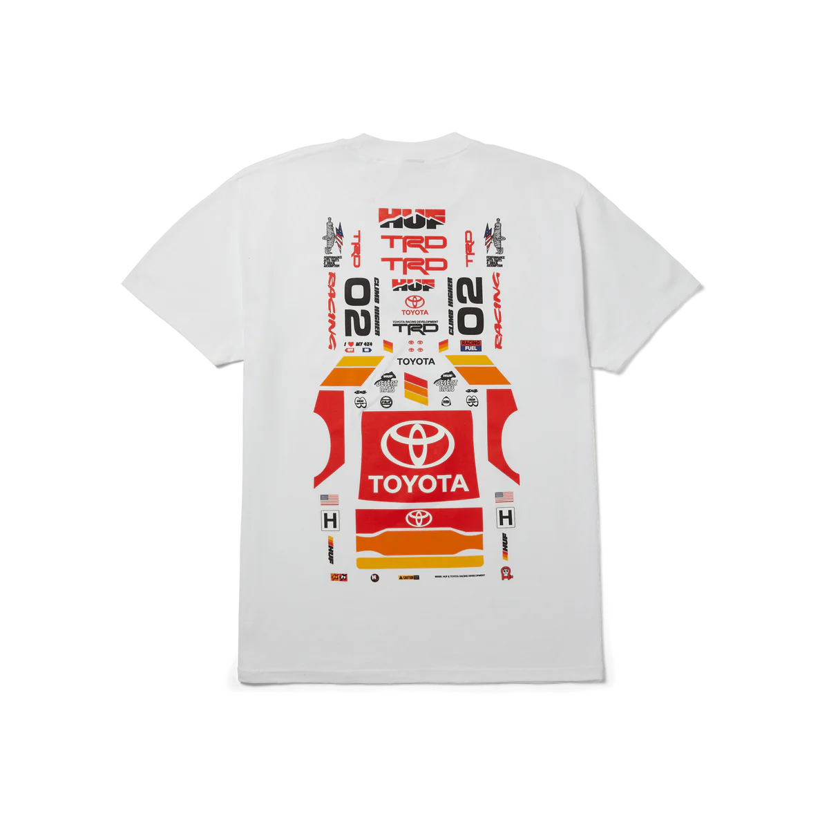 HUF x Toyota TRD Stickered T-Shirt