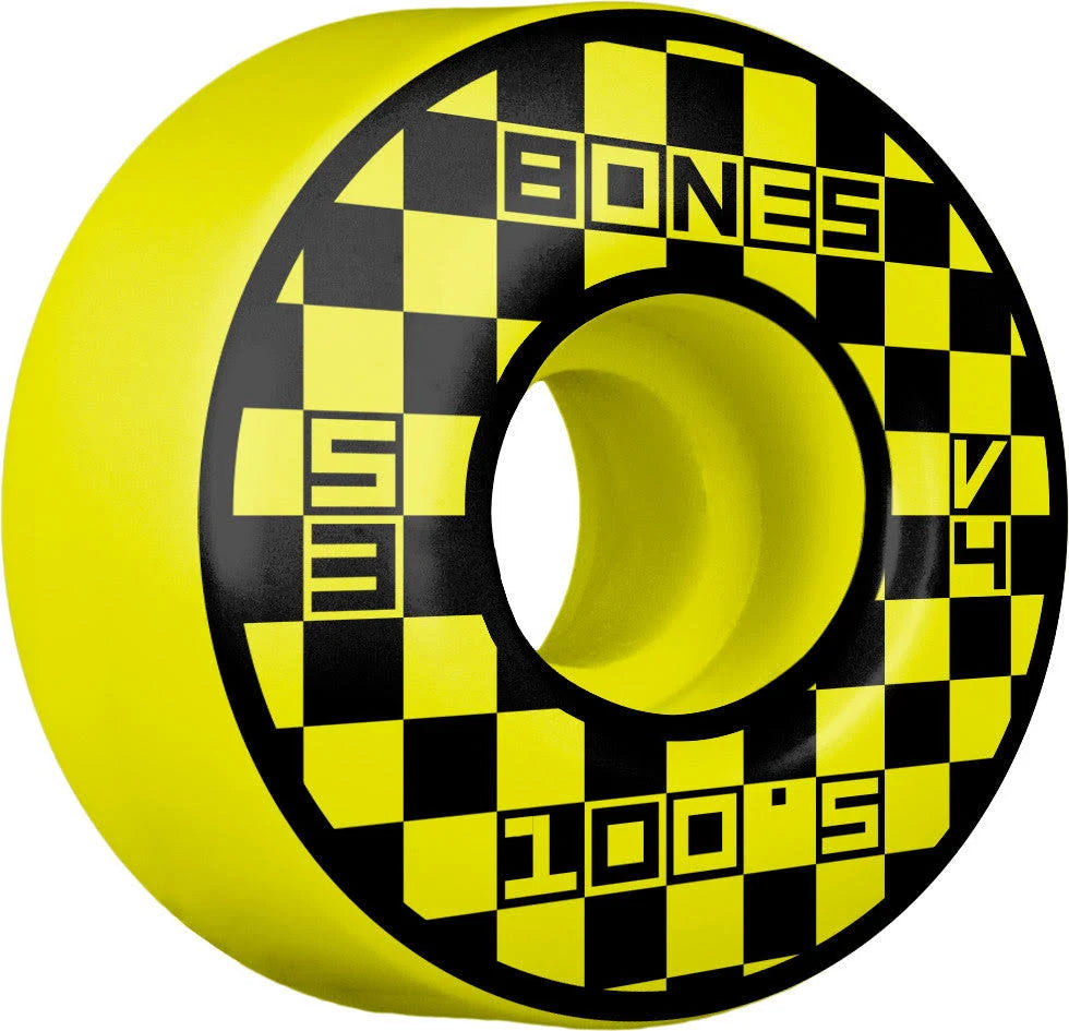 Bones 100's OG V4 Block Party 100A 53MM Wheels