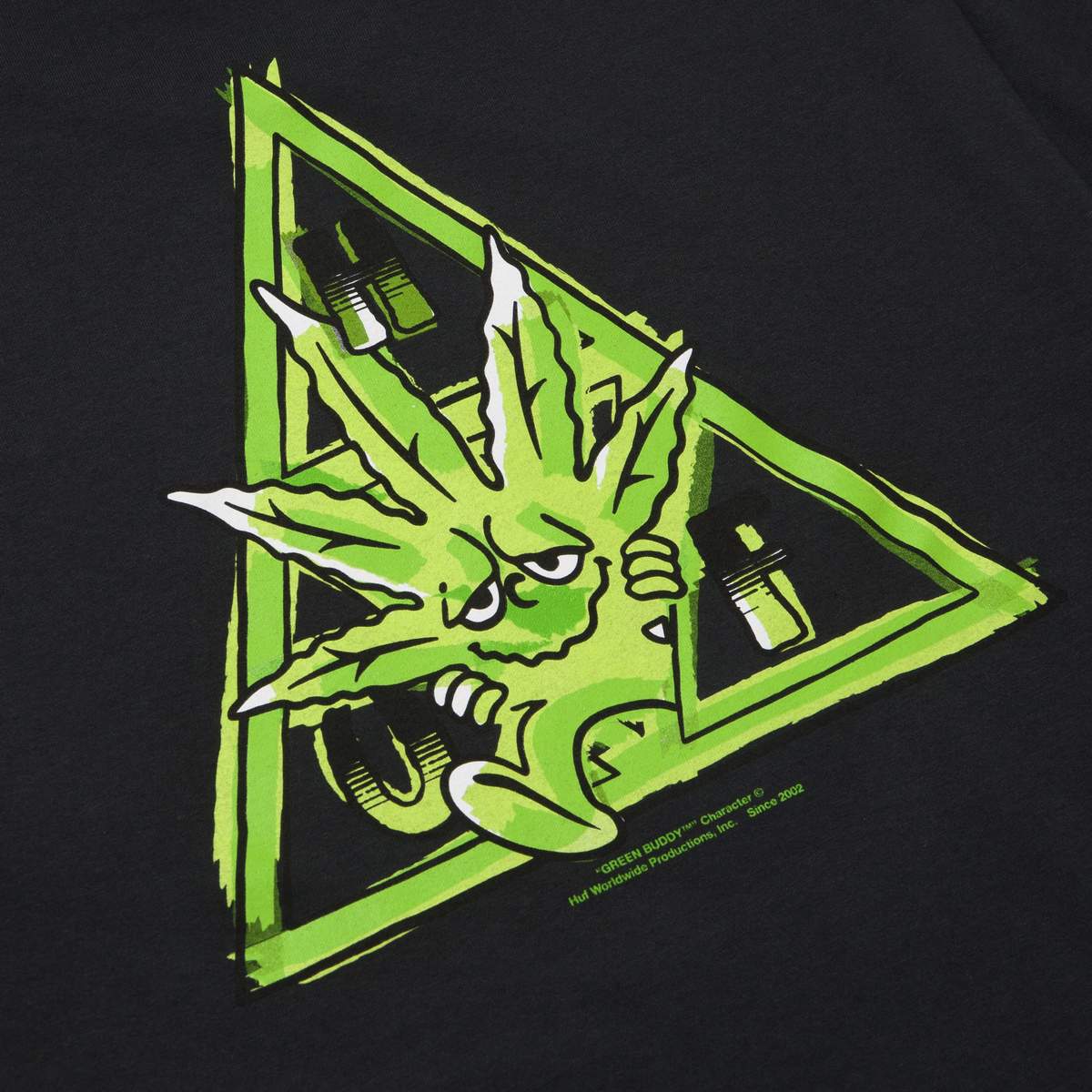 HUF Green Buddy Triple Triangle T-Shirt