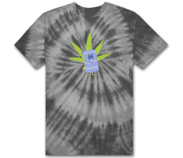 HUF x South Park Towelie Tie Dye Tee