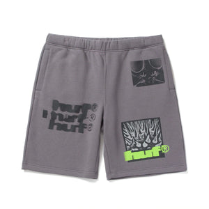 HUF Virus Fleece Short