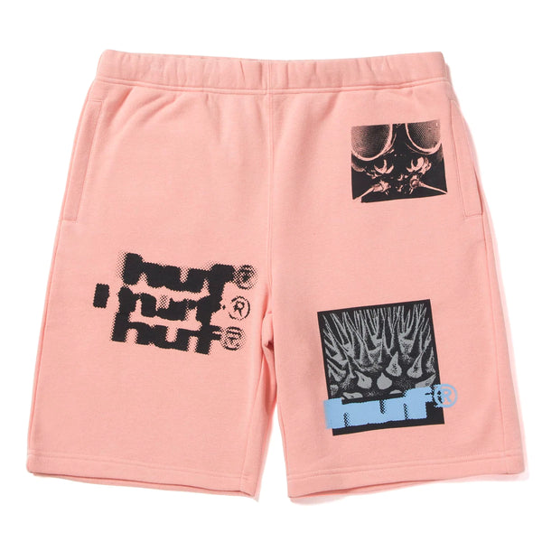 HUF Virus Fleece Short