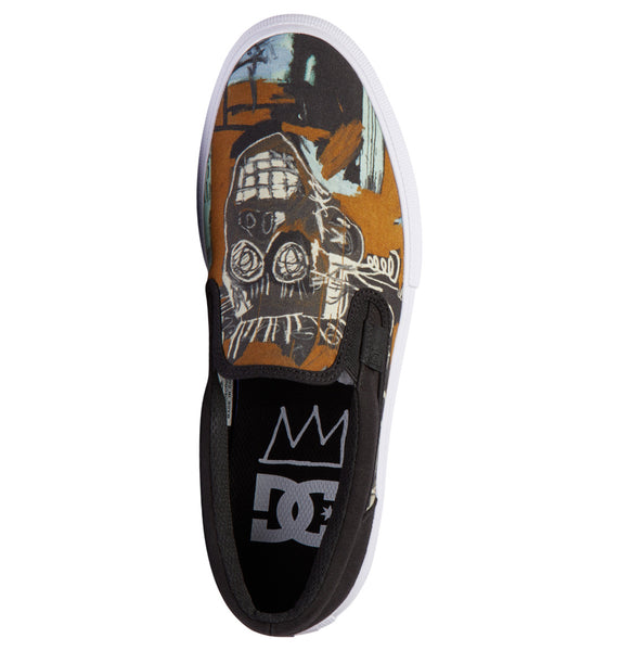 DC x Basquiat Manual Slip-On Shoes